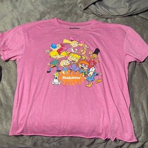 Nickelodeon pink tee